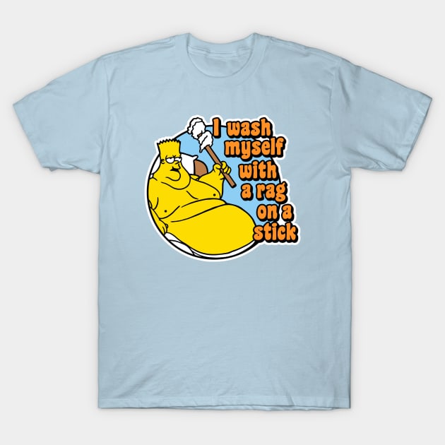 Rag on a stick T-Shirt by buby87